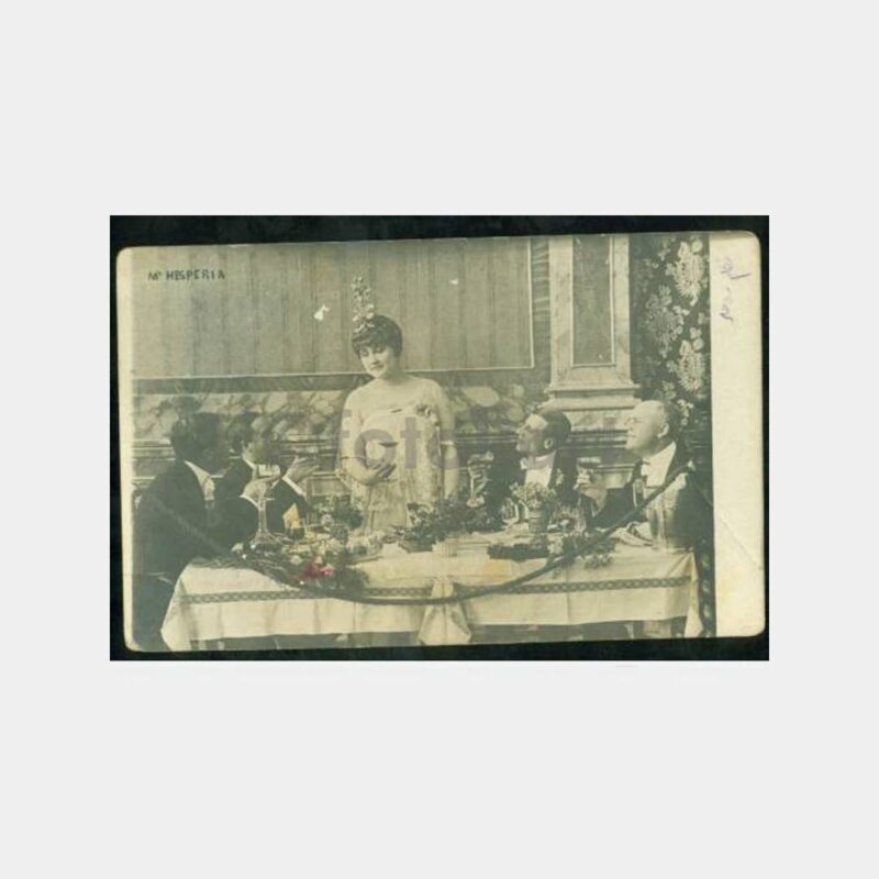 1914 Madame Hesperia - Sinema Konulu Kartpostal