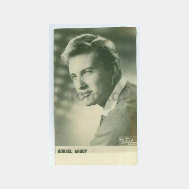 1980 Göksel Arsoy - Türk Sineması Kartpostal