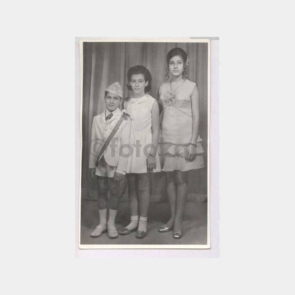 1969 Sünnet Çocuğu Stüdyo Fotoğraf