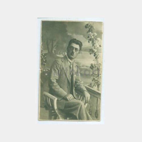 1928 Bay Görünüş Arka Plan Stüdyo Fotoğraf