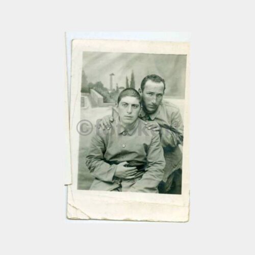 1941 Azınlık Asker Konulu Stüdyo Fotoğraf