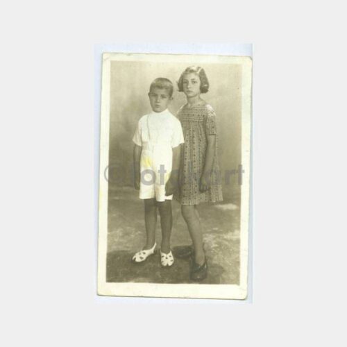 1950 Kardeşler Görünüş Stüdyo Fotoğraf