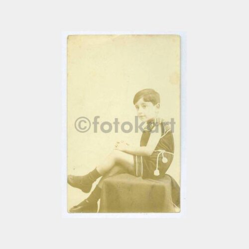 1927 Çocuk Görünüş Stüdyo Fotoğraf