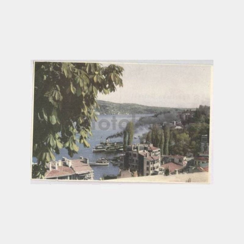 Tekirdağ Eğlence Vergisi Damgalı Kartpostal