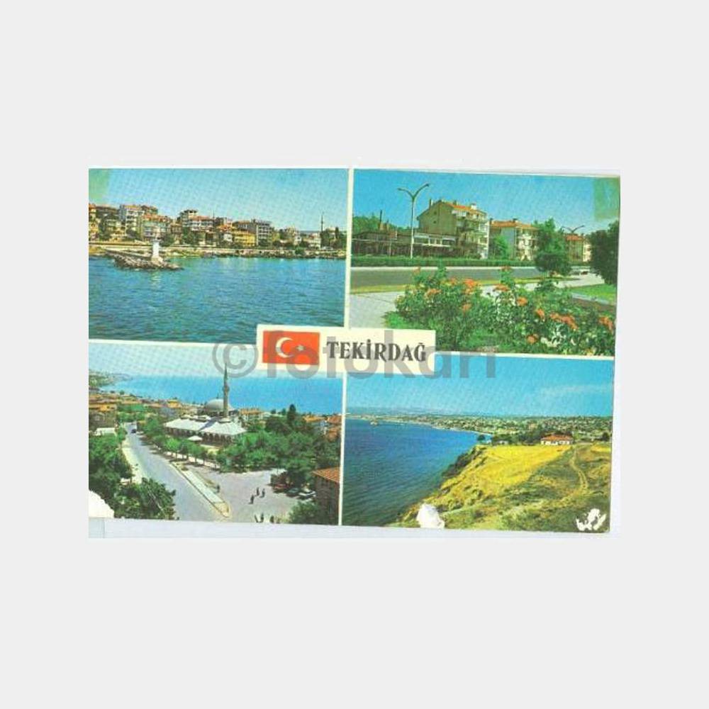 Tekirdağ 4 Görünüş Kartpostal