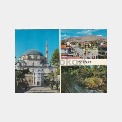 1975 Yozgat 3 Değişik Görünüş Kartpostal