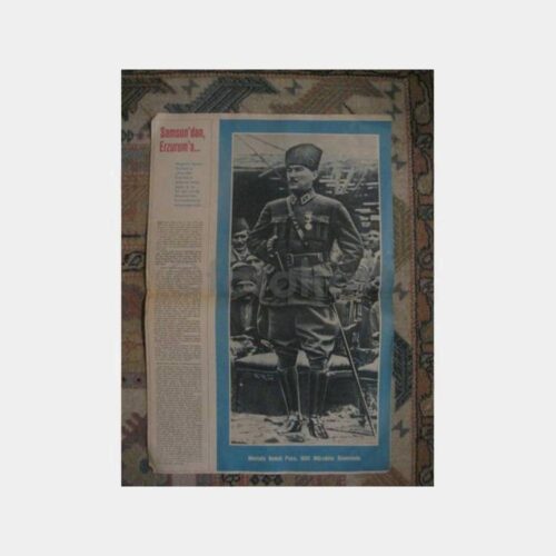 Mustafa Kemal Atatürk - Baskı Resim