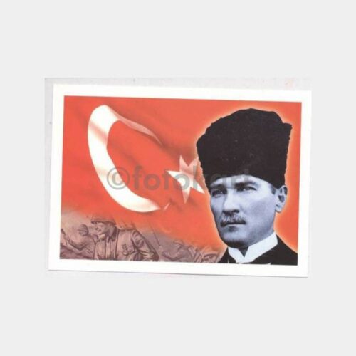 Atatürk Konulu Kartpostal