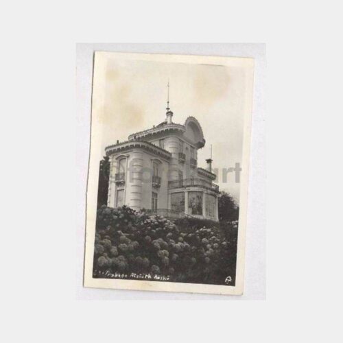 Trabzon Atatürk Köşkü Görünüş Tebrik Fotokart