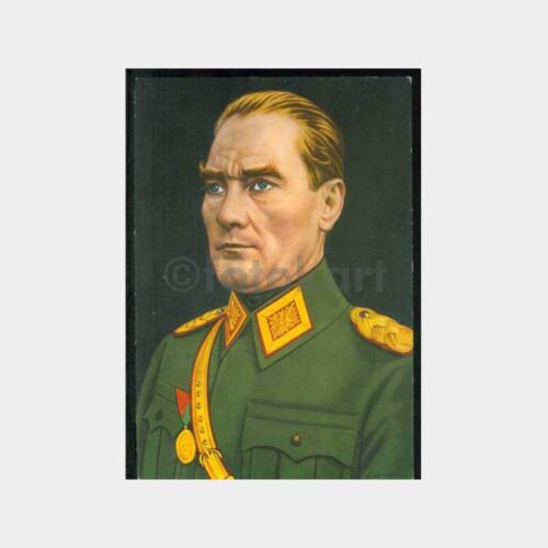 Atatürk Konulu Kartpostal