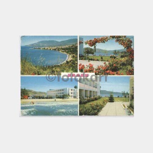 1969 Erdek 4 Görünüş Kartpostal