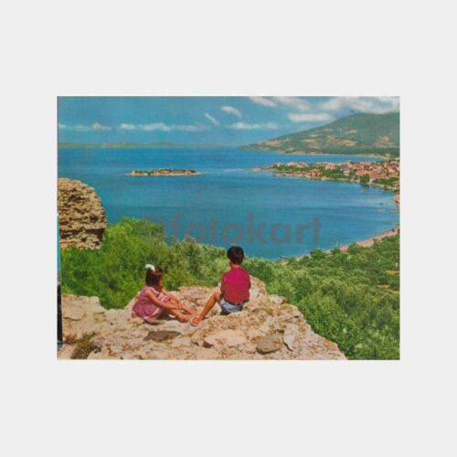 1969 Erdek Seyitgazi Görünüş Kartpostal