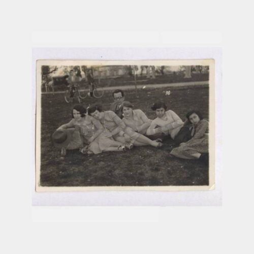 1930 Fenerbahçe Parkında Gençler Fotoğraf