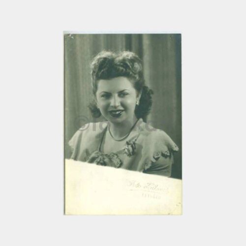 1955 Güzel Kadın Görünüş Stüdyo Fotoğraf