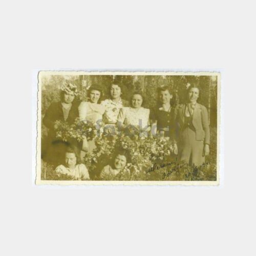 1941 Konya Meram Bağları Kadınlar Fotoğraf