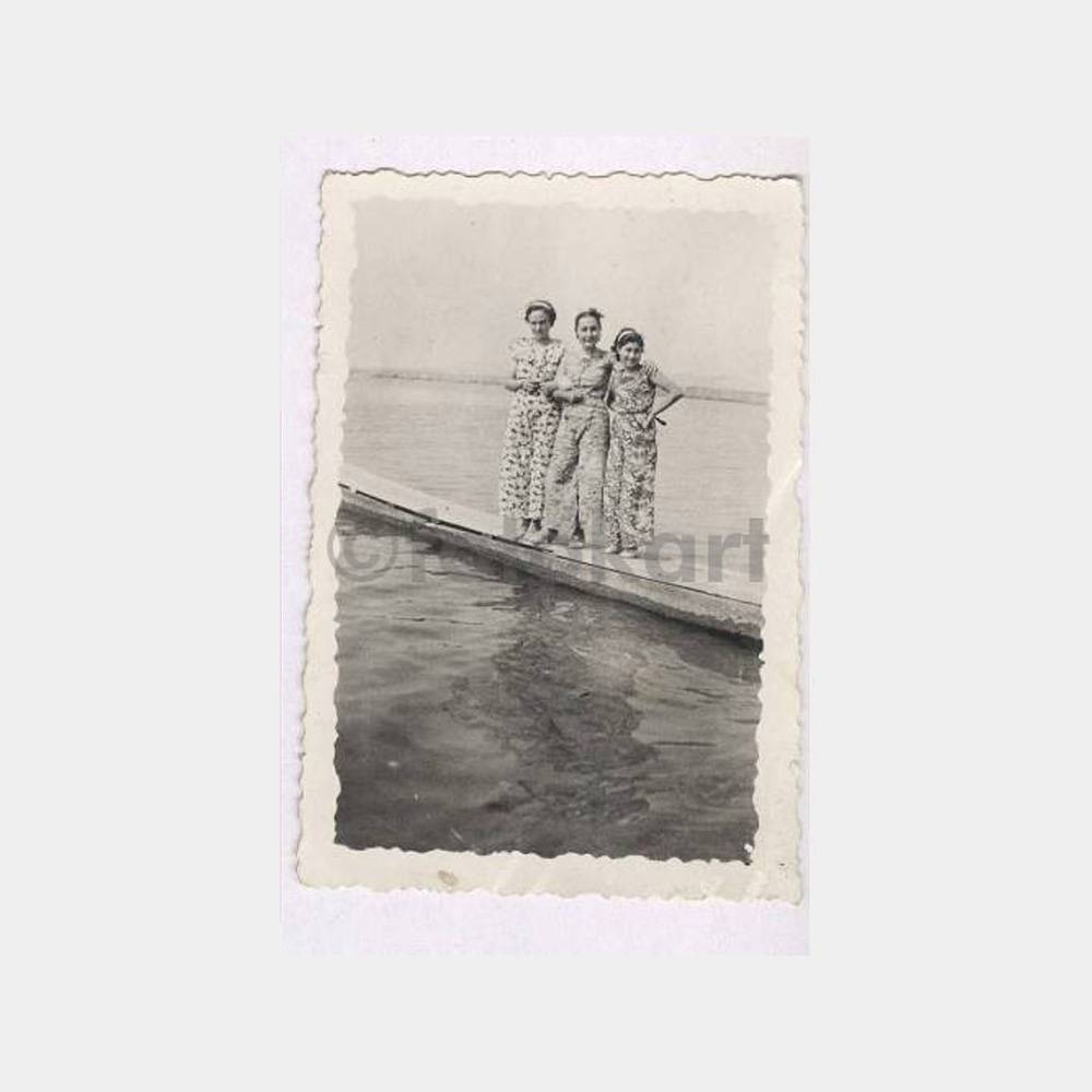 1936 Kadın 5 Adet Albüm Fotoğrafı