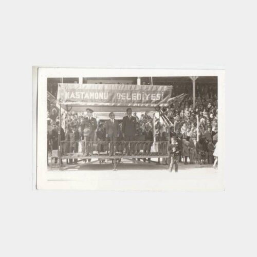 1973 Kastamonu 50. Yıl Tören Konulu Fotoğraf