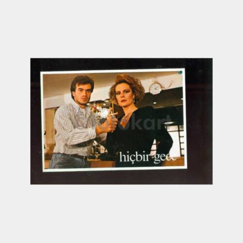 1989 Hiçbir Gece - Hülya Koçyiğit Sinema Lobi Kartı