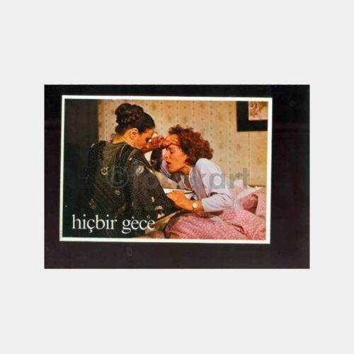 1989 Hiçbir Gece - Hülya Koçyiğit Sinema Lobi Kartı