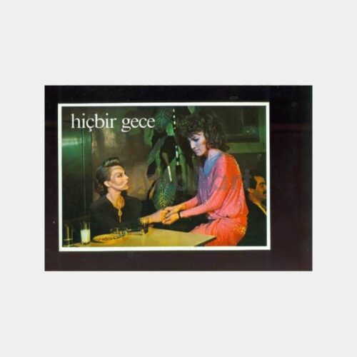 1989 Hiçbir Gece - Hülya Koçyiğit Sinema Lobi Kartı