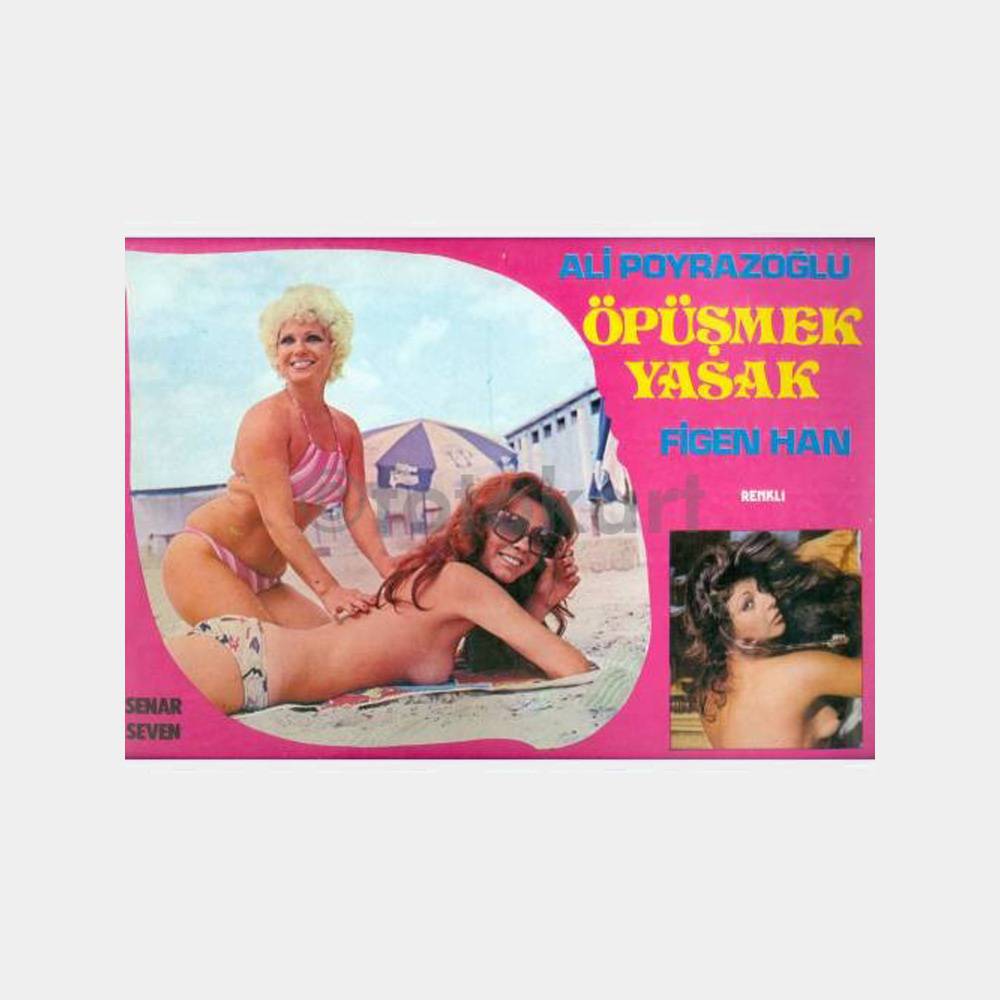 Öpüşmek Yasak - Figen Han Sinema Lobi Kartı