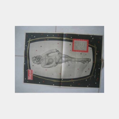 1959 Sinema Yıldızı Mamie Von Doren - Tablo Baskı Resim