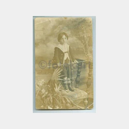 1926 Çocuk -Arka Plan- Stüdyo Fotoğraf