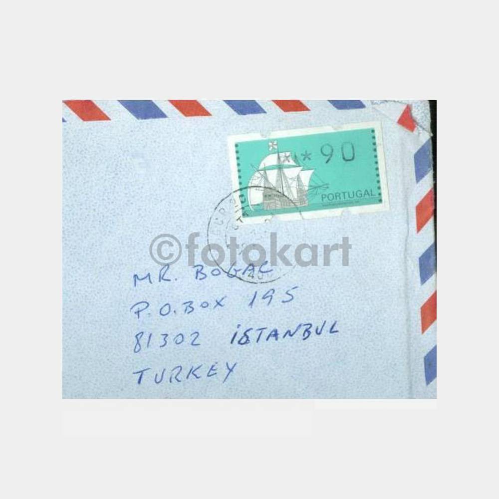 1993 Portekiz Yelkenli Konulu Pullu Zarf