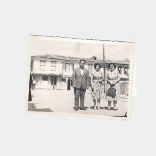 1953 Gümülcine Aile Fotoğraf