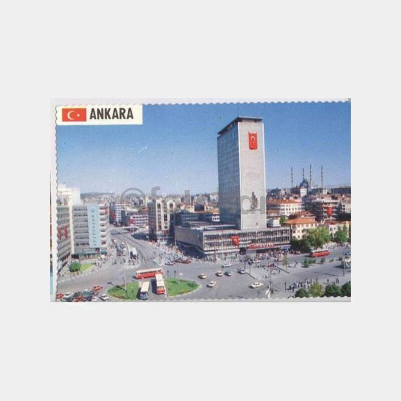 Ankara Kızılay Görünüş Kartpostal
