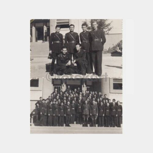 1943 Ankara Harbiye Fen Okulu 2 Adet Fotoğraf