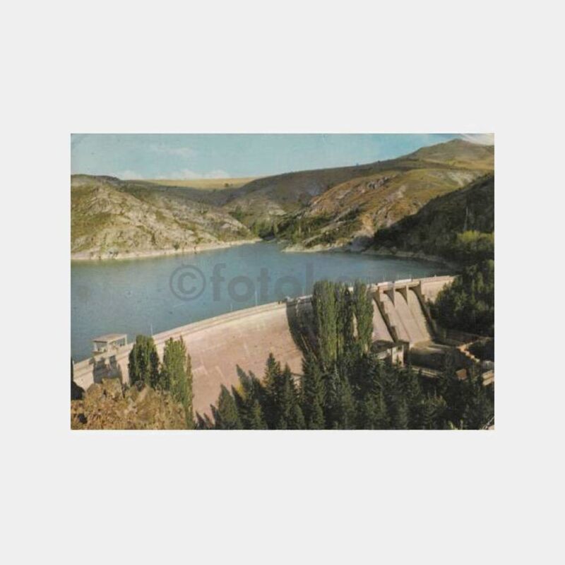 1975 Ankara Çubuk Barajı Görünüş Kartpostal