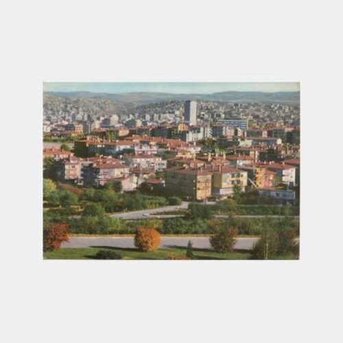 1975 Ankara Çankaya Görünüş Kartpostal