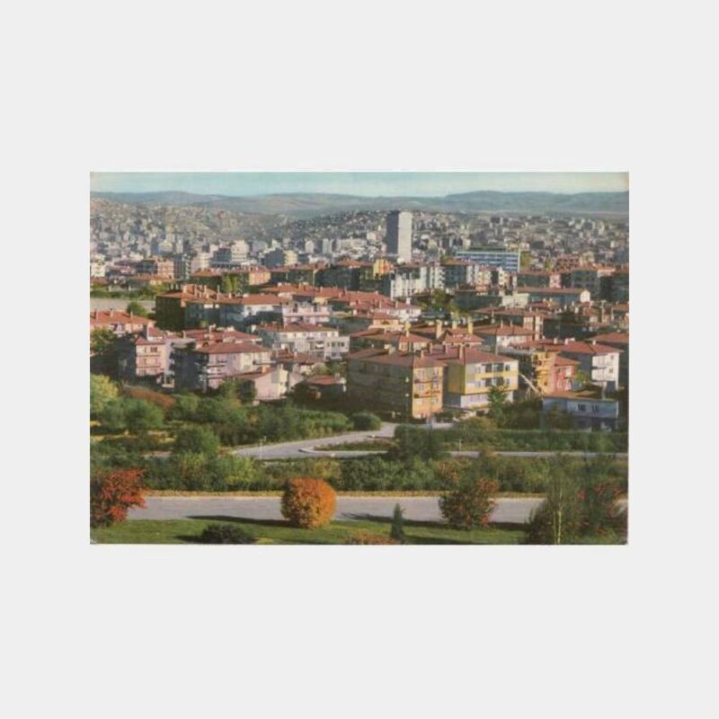 1975 Ankara Çankaya Görünüş Kartpostal