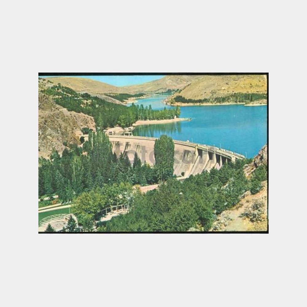 Ankara Çubuk Barajı Görünüş Kartpostal