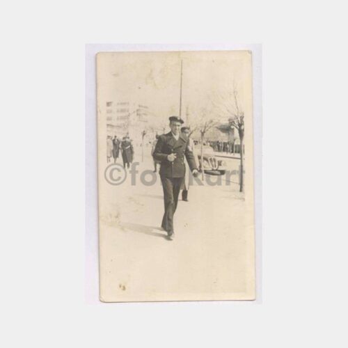 1943 Ankara Cadde Asker Yürüyüş Fotoğraf