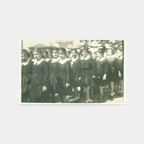 1960 Ankara İlkokul Kız Öğrenciler Fotoğraf