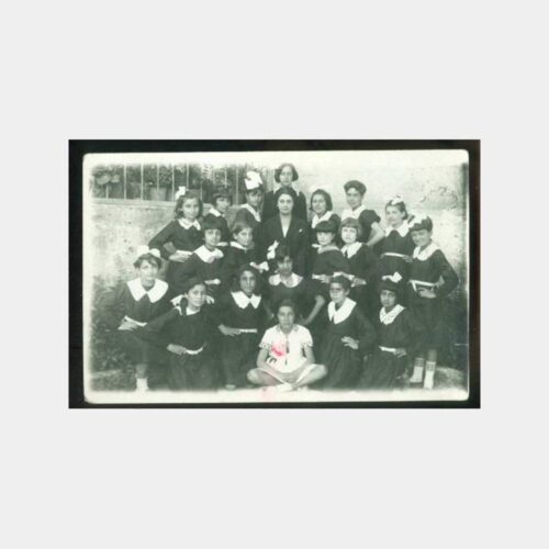 1930 Ankara Çankaya Okul Grup Fotoğraf