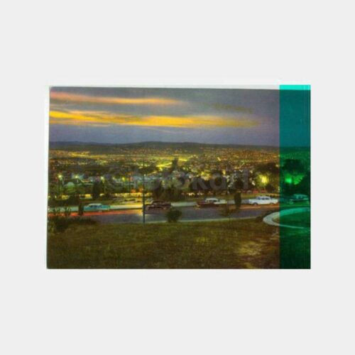 1976 Ankara Gece Görünüş Kartpostal