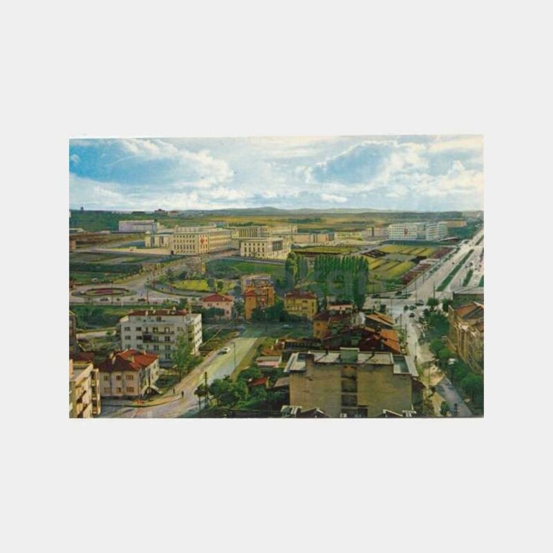 1963 Ankara Meclis Binaları Görünüş Kartpostal