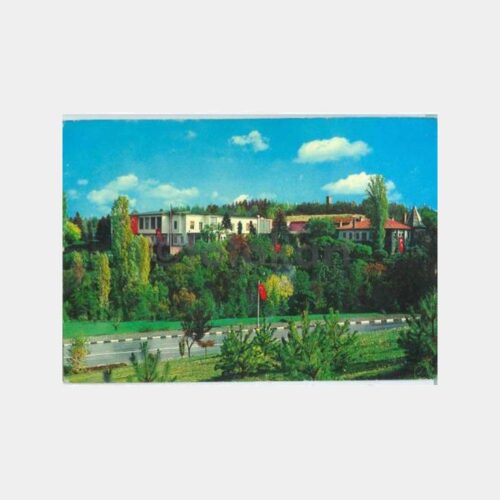 Ankara Çankaya Köşkü Görünüş Kartpostal