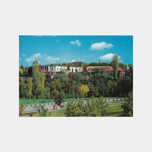 1978 Ankara Çankaya Köşkü Görünüş Kartpostal