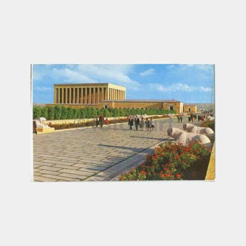 1966 Ankara Anıtkabir Görünüş Kartpostal