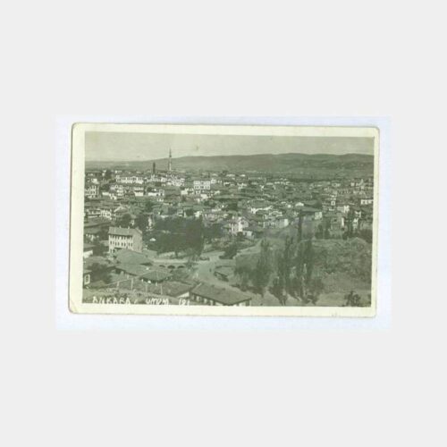 1930 Ankara Genel Görünüş Kartpostal