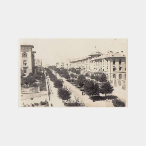 1940 Ankara Necatibey Cd Görünüş Kartpostal