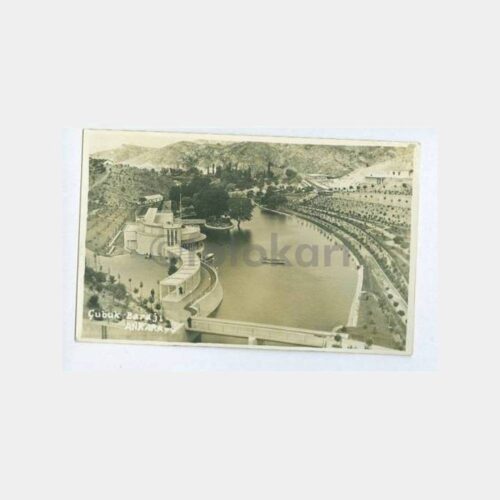 1935 Ankara Çubuk Barajı Kartpostal