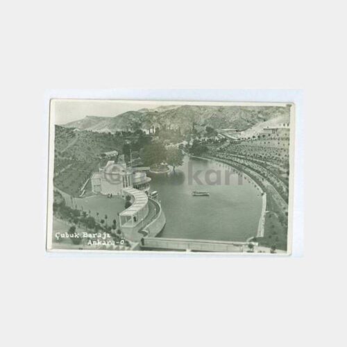 1935 Ankara Çubuk Barajı Kartpostal