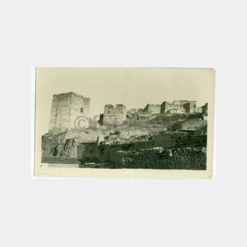 1930 Ankara Kale Görünüş Kartpostal