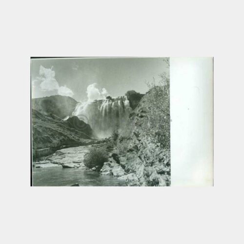 1950 Erzurum Tortum Şelalesi Görünüş Fotoğraf