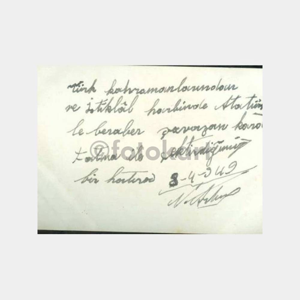 1949 Erzurum Milli Kahraman Kara Fatma Fotoğraf - Görsel 2